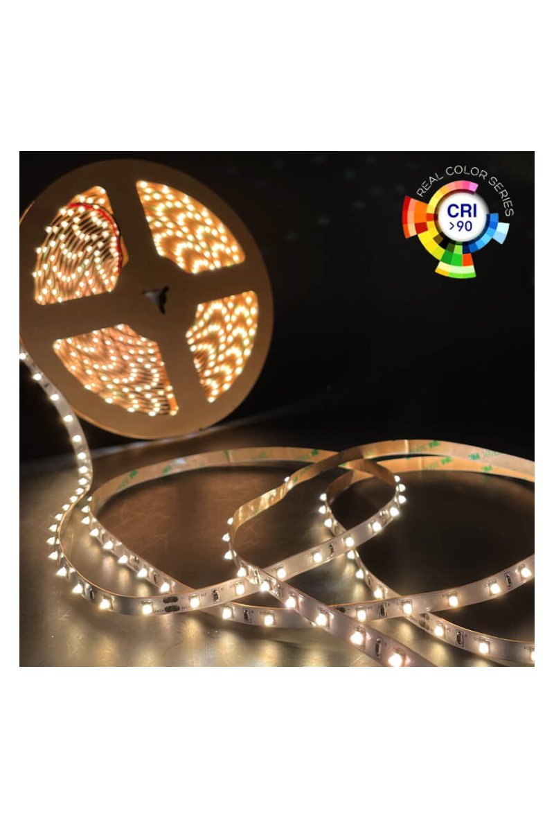 Ruban LED 24V | 60xLED/m | 10m | SMD2025 | 30º | 10W/M | IP20 | CRI90