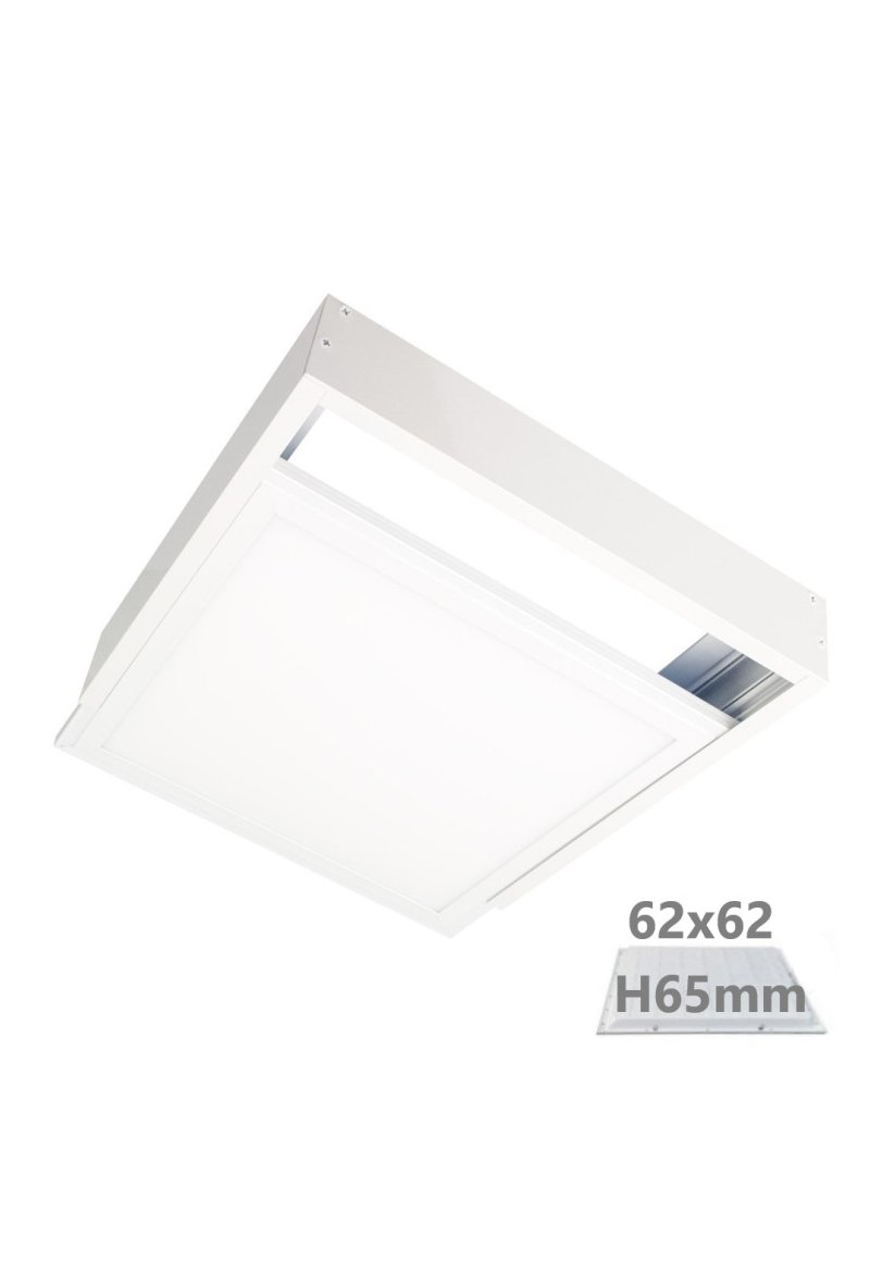 Kit de Montage en Surface pour Panneau LED 62x62 - H65mm
