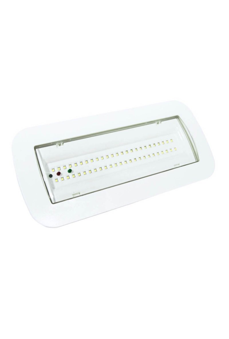 Éclairage de secours 4W LED + Kit Intégré + Option Lumière Permanente - IP65